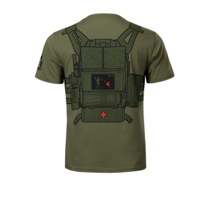 R3ICH ФУТБОЛКА PLATE 5,56 V3 RANGER GREEN
