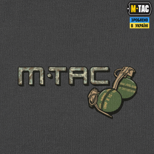 M-TAC ФУТБОЛКА MY EDC DARK GREY