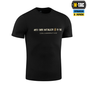 M-TAC ФУТБОЛКА ANTI-TANK BATTALION BLACK