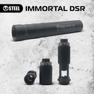 STEEL IMMORTAL ГЛУШИТЕЛЬ DSR ДЛЯ СВД 7.62Х54 R 