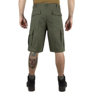 MIL-TEC ШОРТИ BERMUDA R/S ШТУЧНО ЗІСТАРЕНІ OLIVE 11402001