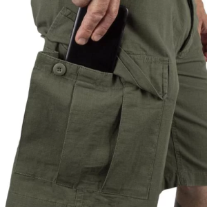 MIL-TEC ШОРТИ BERMUDA R/S ШТУЧНО ЗІСТАРЕНІ OLIVE 11402001