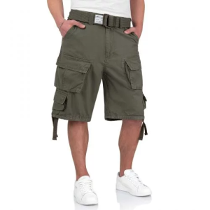 SURPLUS ШОРТИ DIVISION SHORTS OLIVE 07-5598-01