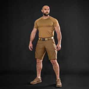 CAMO-TEC ШОРТИ ГЕРЦЬ TWILL COYOTE 8807