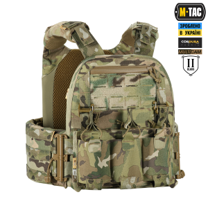 M-TAC ПЛИТОНОСКА CUIRASS ELITE 2 КЛАСС ЗАЩИТЫ (РАЗМЕР ПЛИТЫ M) MULTICAM