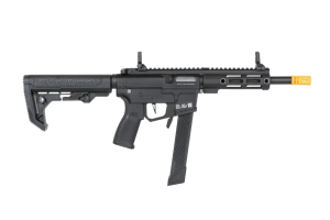 SPECNA ARMS ПІСТОЛЕТ-КУЛЕМЕТ SA-FX01 FLEX HAL ETU WITH ORANGE DISCHARGE DEVICE BLACK 32910