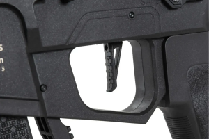 SPECNA ARMS ПІСТОЛЕТ-КУЛЕМЕТ SA-FX01 FLEX HAL ETU WITH ORANGE DISCHARGE DEVICE BLACK 32910