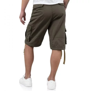 SURPLUS ШОРТИ VINTAGE SHORTS WASHED OLIVE 07-5596-01