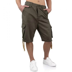SURPLUS ШОРТИ VINTAGE SHORTS WASHED OLIVE 07-5596-01
