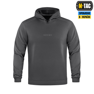M-TAC КОФТА HOODIE BORN BY REVOLUTION DARK GREY