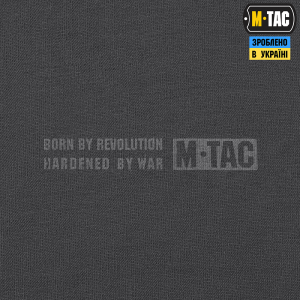M-TAC КОФТА HOODIE BORN BY REVOLUTION DARK GREY