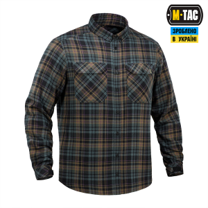 M-TAC РУБАШКА LUMBERJACK MERINO COLD WEATHER BLUE/YELLOW