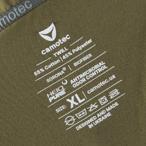 CAMO-TEC БОЙОВА СОРОЧКА RAID TWILL SORONA MM14 OLIVE 8951