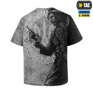 M-TAC ФУТБОЛКА WARRIOR 1919 OVERSIZE LIGHT GREY