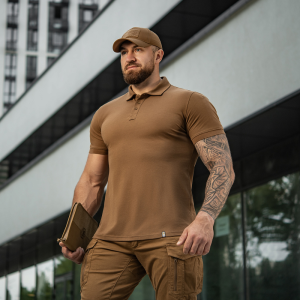 M-TAC ПОЛО BASIC 65/35 COYOTE BROWN