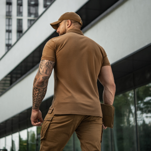 M-TAC ПОЛО BASIC 65/35 COYOTE BROWN