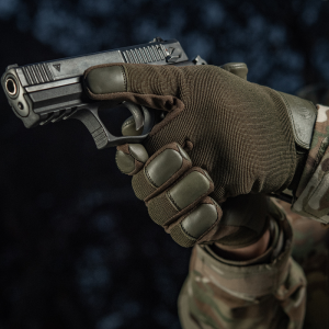 M-TAC ПЕРЧАТКИ POLICE OLIVE