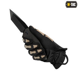 M-TAC ПЕРЧАТКИ SKELETON NOMEX BLACK/COYOTE