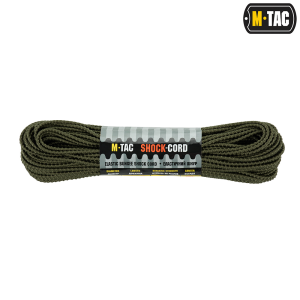 M-TAC ПАРАКОРД SHOCK-CORD 3MM DRAGON SKIN OD GREEN 30М