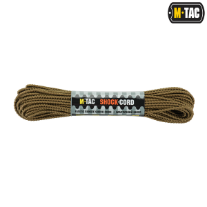 M-TAC ПАРАКОРД SHOCK-CORD 3MM DRAGON SKIN COYOT 15М
