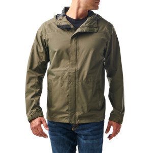 5.11 КУРТКА ШТОРМОВАЯ EXOS RAIN SHELL RANGER GREEN 48370-186