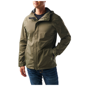 5.11 КУРТКА ШТОРМОВАЯ EXOS RAIN SHELL RANGER GREEN 48370-186