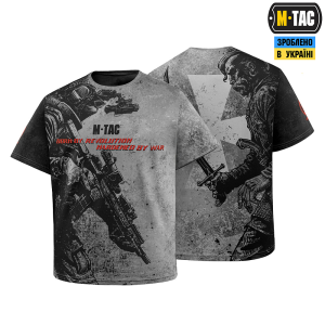 M-TAC ФУТБОЛКА WARRIOR 1618 OVERSIZE LIGHT GREY