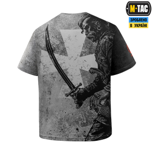 M-TAC ФУТБОЛКА WARRIOR 1618 OVERSIZE LIGHT GREY