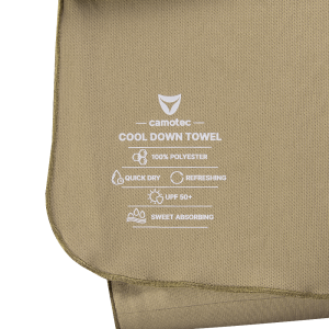 CAMO-TEC ОХЛАЖДАЮЩЕЕ ПОЛОТЕНЦЕ ICE TOWEL TAN 8986