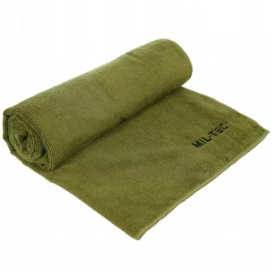 MIL-TEC ПОЛОТЕНЦЕ ВОЕННОЕ STURM MICROFIBRE TOWEL 120X60 CM OLIVE 16011111