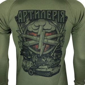 KRAMATAN TACTICAL DESIGN ЛОНГСЛІВ АРТИЛЕРІЯ OLIVE