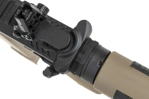 SPECNA ARMS ПІСТОЛЕТ-КУЛЕМЕТ SA-FX01 FLEX HAL ETU WITH ORANGE DISCHARGE DEVICE HALF-TAN 32911