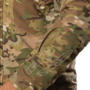 CAMO-TEC КОМПЛЕКТ DEFENDER 7 LEVEL MULTICAM 8489