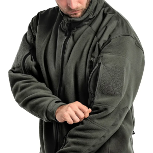 HELIKON-TEX КУРТКА LIBERTY DOUBLE FLEECE JUNGLE GREEN BL-LIB-HF-27