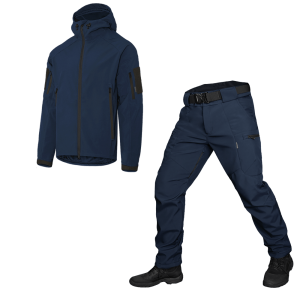 CAMO-TEC КОСТЮМ STALKER 2.0 SOFTSHELL DARK BLUE 7344
