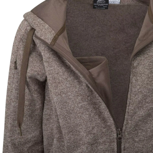 HELIKON-TEX КОФТА COVERT TACTICAL HOODIE LIGHT BROWN MELANGE BL-CHF-SF-M6