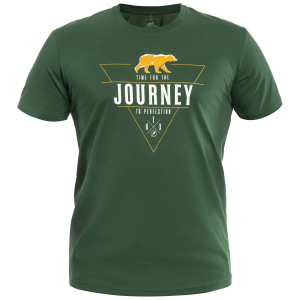 HELIKON-TEX ФУТБОЛКА JOURNEY TO PERFECTION MONSTERA GREEN TS-JTP-CO-MG
