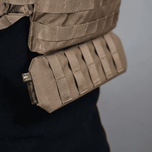 БАЛІСТИКА ЗАХИСТ ПОПЕРЕКУ З БАЛІСТИЧНИМ ПАКЕТОМ 1 КЛАСУ MOLLE S-M COYOTE 1050113030101