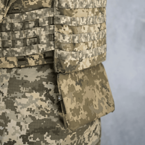 БАЛІСТИКА ЗАХИСТ ПОПЕРЕКУ З БАЛІСТИЧНИМ ПАКЕТОМ 1 КЛАСУ MOLLE XL ММ14 10501130107