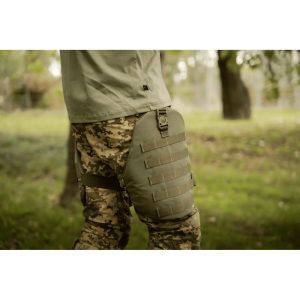 БАЛІСТИКА ЗАЩИТА БЕДЕР С ПОВОРОТНЫМ КРЕПЛЕНИЕМ И БАЛЛИСТИЧЕСКИМ ПАКЕТОМ 1 КЛАССА L OLIVE 110200202