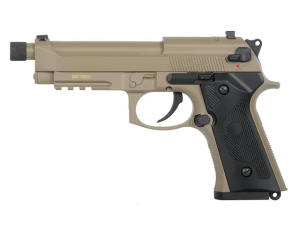 CYMA СТРАЙКБОЛЬНЫЙ ПИСТОЛЕТ BERETTA M93 CM.132S MOSFET EDITION TAN 32856