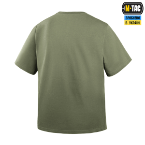 M-TAC ФУТБОЛКА COTTON HARD OVERSIZE LIGHT OLIVE