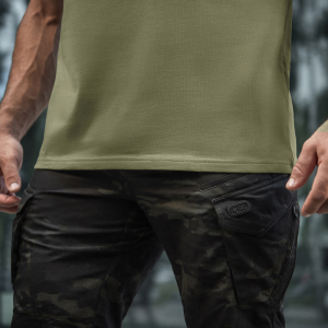 M-TAC ФУТБОЛКА COTTON HARD OVERSIZE LIGHT OLIVE