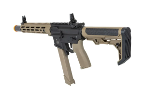 SPECNA ARMS ПІСТОЛЕТ-КУЛЕМЕТ SA-FX02 FLEX HAL ETU WITH ORANGE DISCHARGE DEVICE HALF-TAN 32914