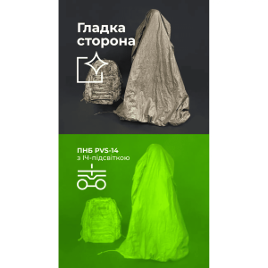 БАЛІСТИКА АНТИТЕПЛОВІЗІЙНЕ ПОНЧО-ПЛАЩ ''ЧУГАЙСТЕР'' (КАМУФЛЯЖ ''ХАЩІ'')