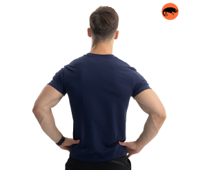 CHAMELEON ФУТБОЛКА T-SHIRT CASUAL DARK BLUE WDL YHS-02