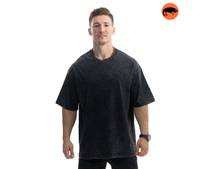 CHAMELEON ФУТБОЛКА WORNOUT BLACK YB66-01
