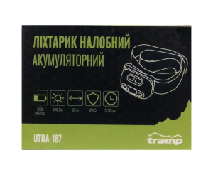 CHAMELEON ФОНАРЬ TRAMP НАЛОБНЫЙ АККУМУЛЯТОРНЫЙ UTRA-187