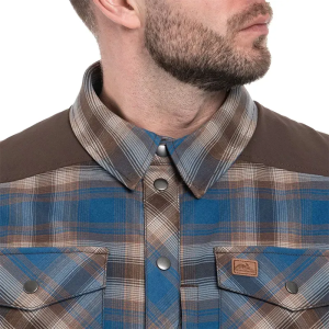 HELIKON-TEX РУБАШКА WINTER WARDEN LONG SLEEVE FOREST BLUE PLAID KO-WWS-PB-PK