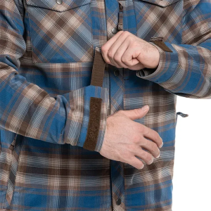 HELIKON-TEX РУБАШКА WINTER WARDEN LONG SLEEVE FOREST BLUE PLAID KO-WWS-PB-PK